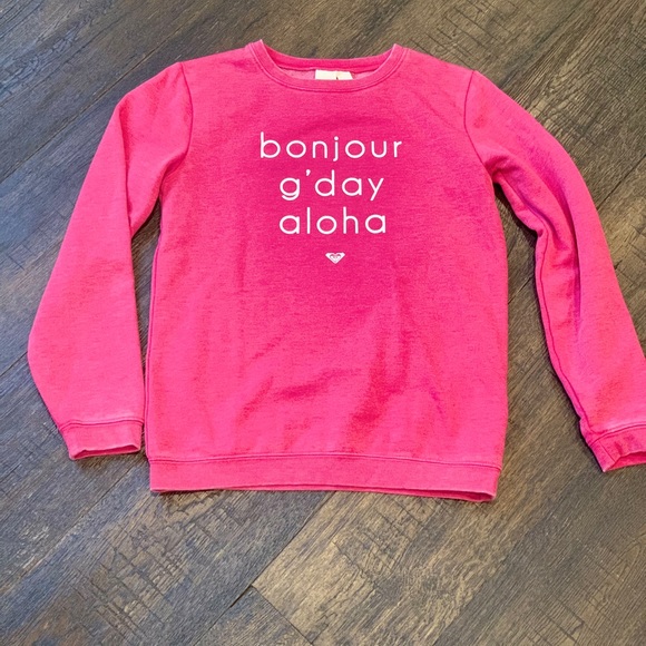 🛍2/$25 ROXY Girl Pullover Sweatshirt - Picture 2 of 5